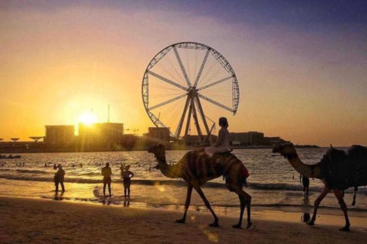 Seaview Beach Hostel Jbr - Walk To Beach - Gym - Pool - Metro Station Дубай Екстериор снимка